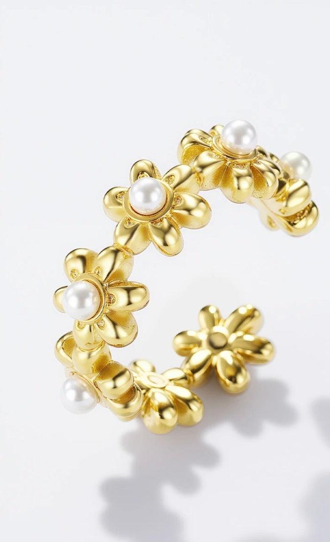 Flowers Earcuff