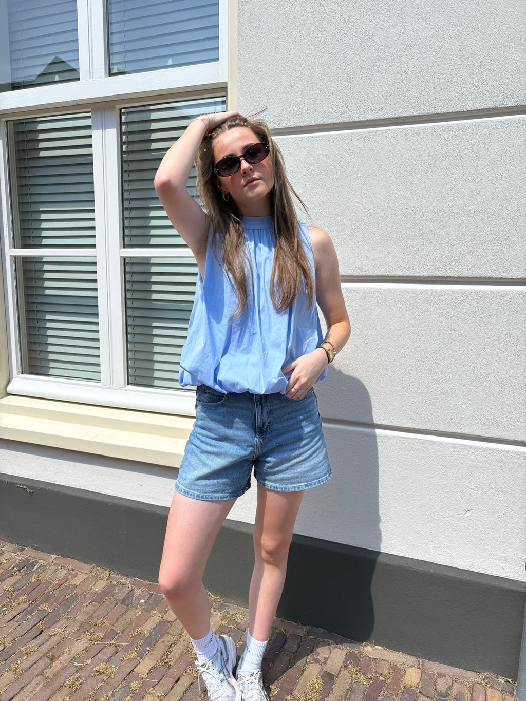 Kos Top Lichtblauw