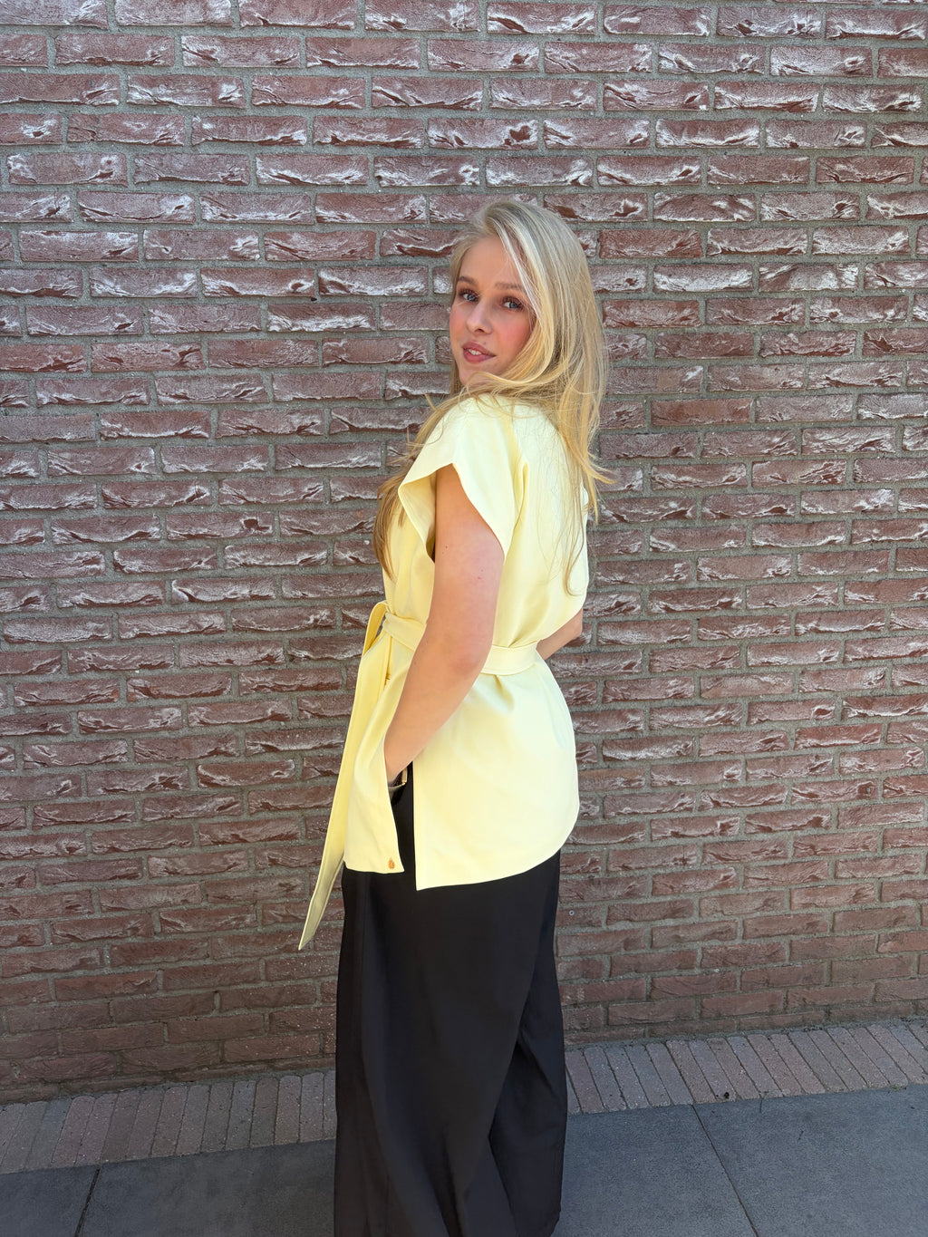 Veya Blazer Geel