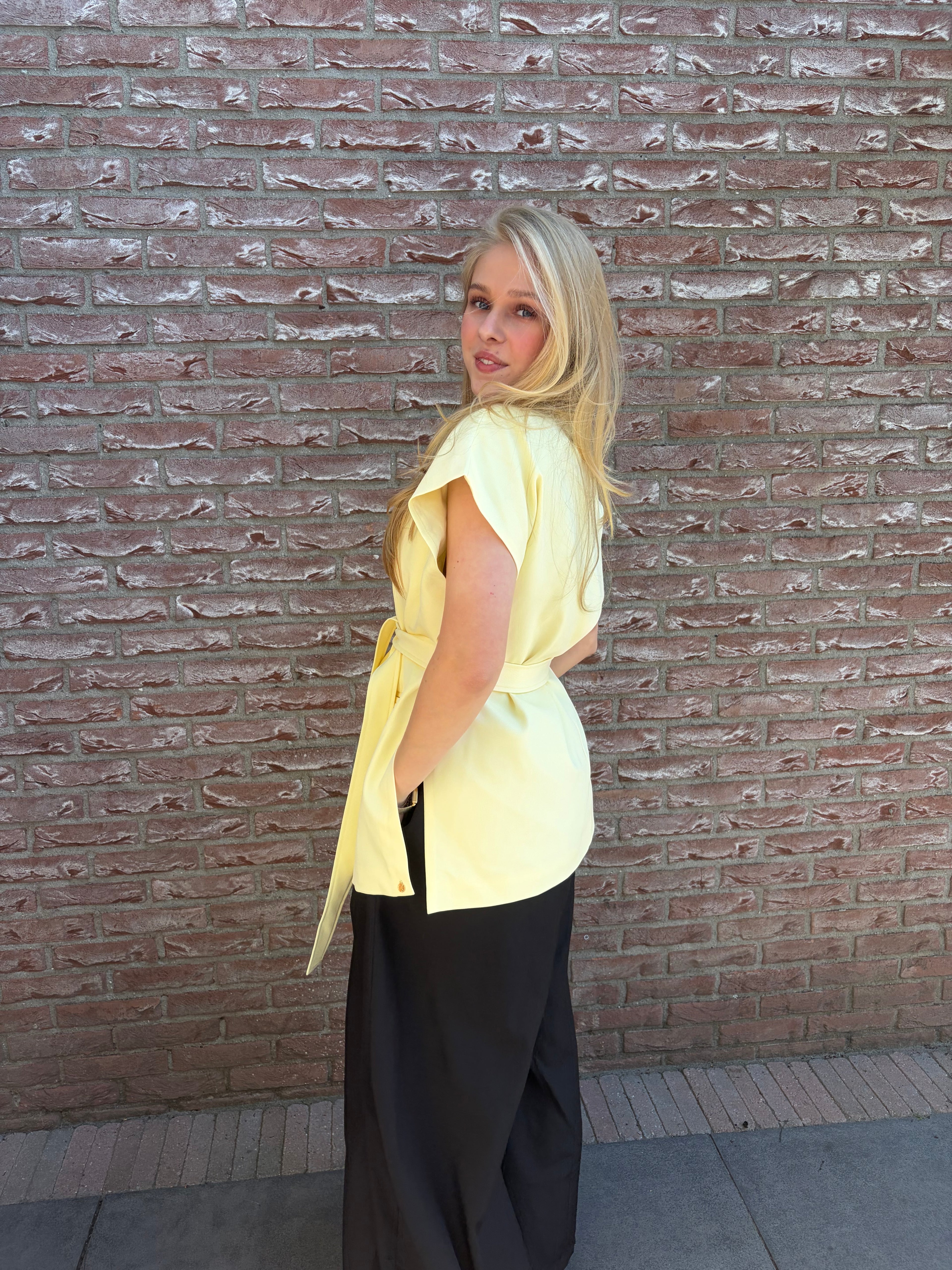 Veya Blazer Geel
