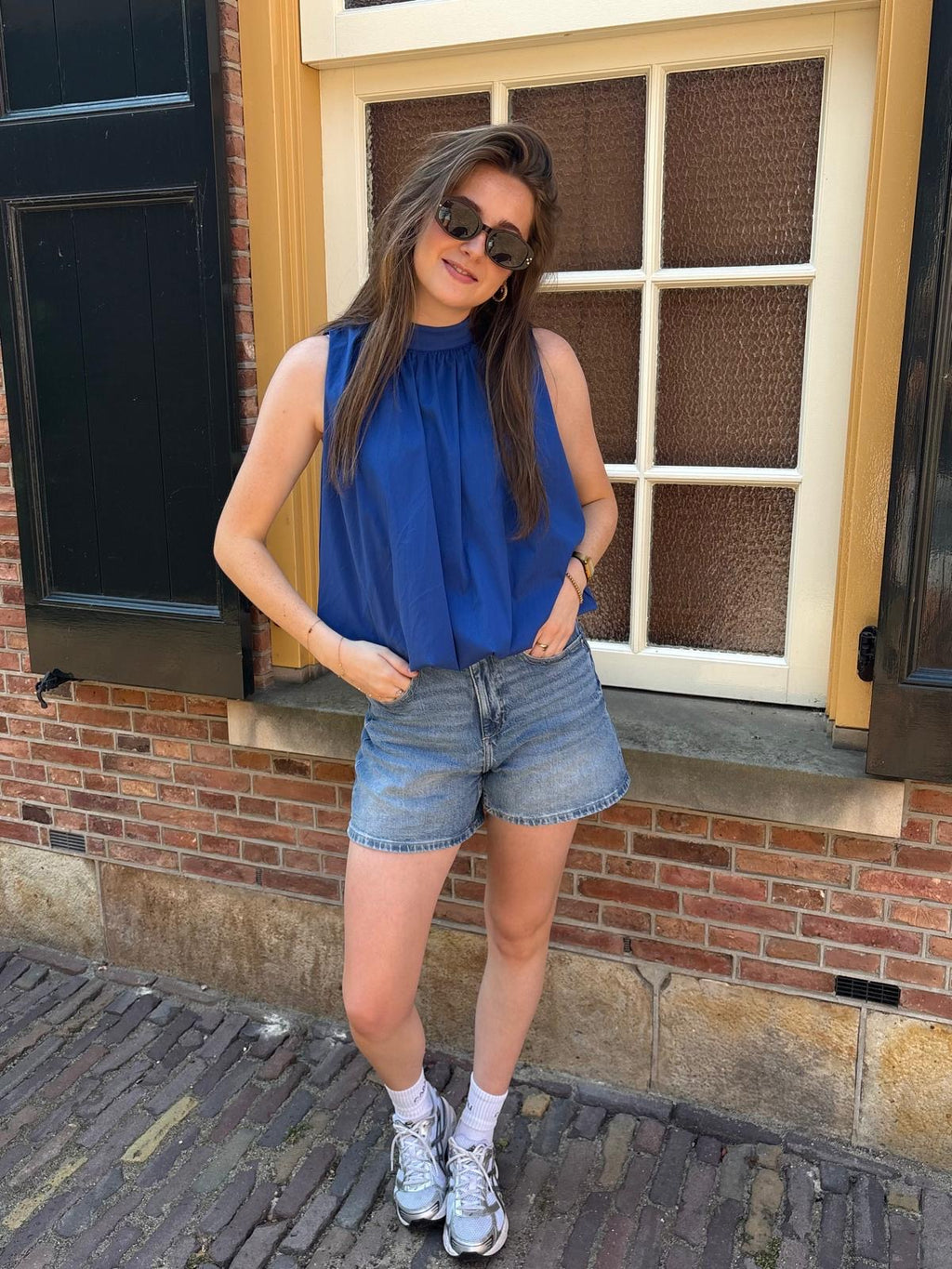 Kos Top Marineblauw
