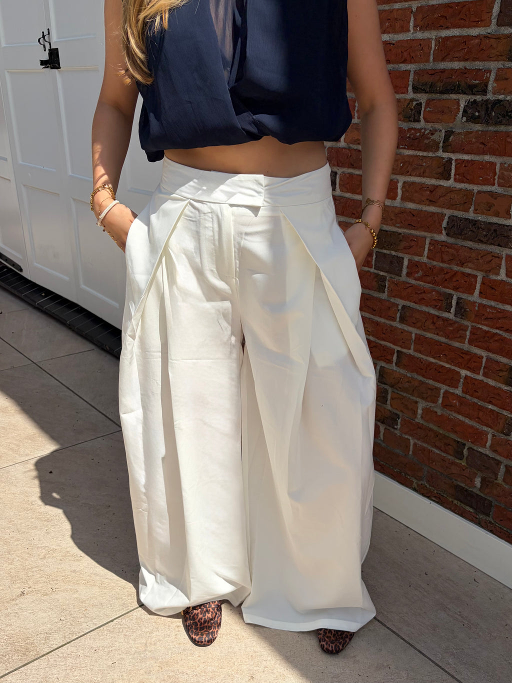 Coco Wide Leg Pantalon
