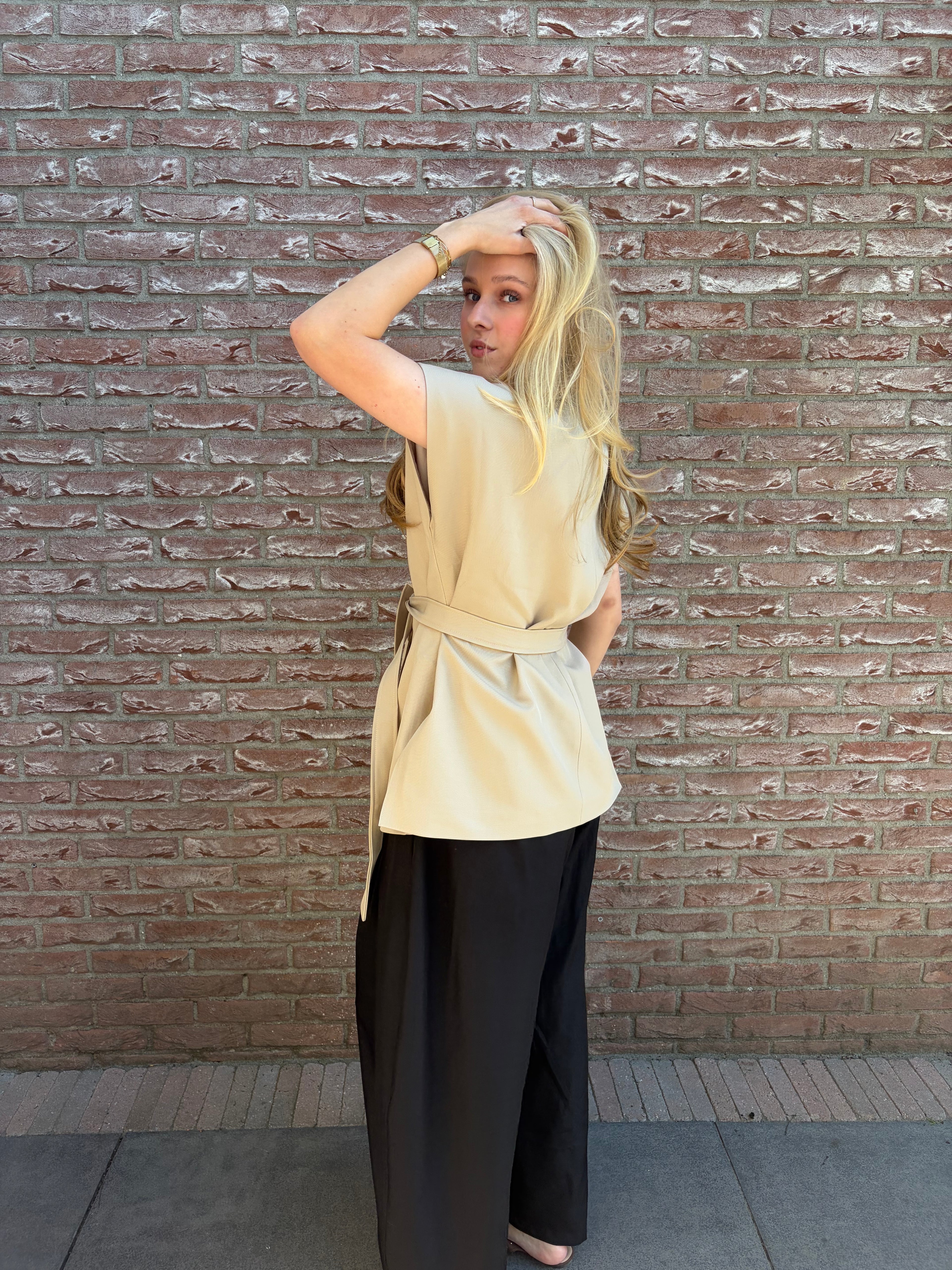 Veya Blazer Beige