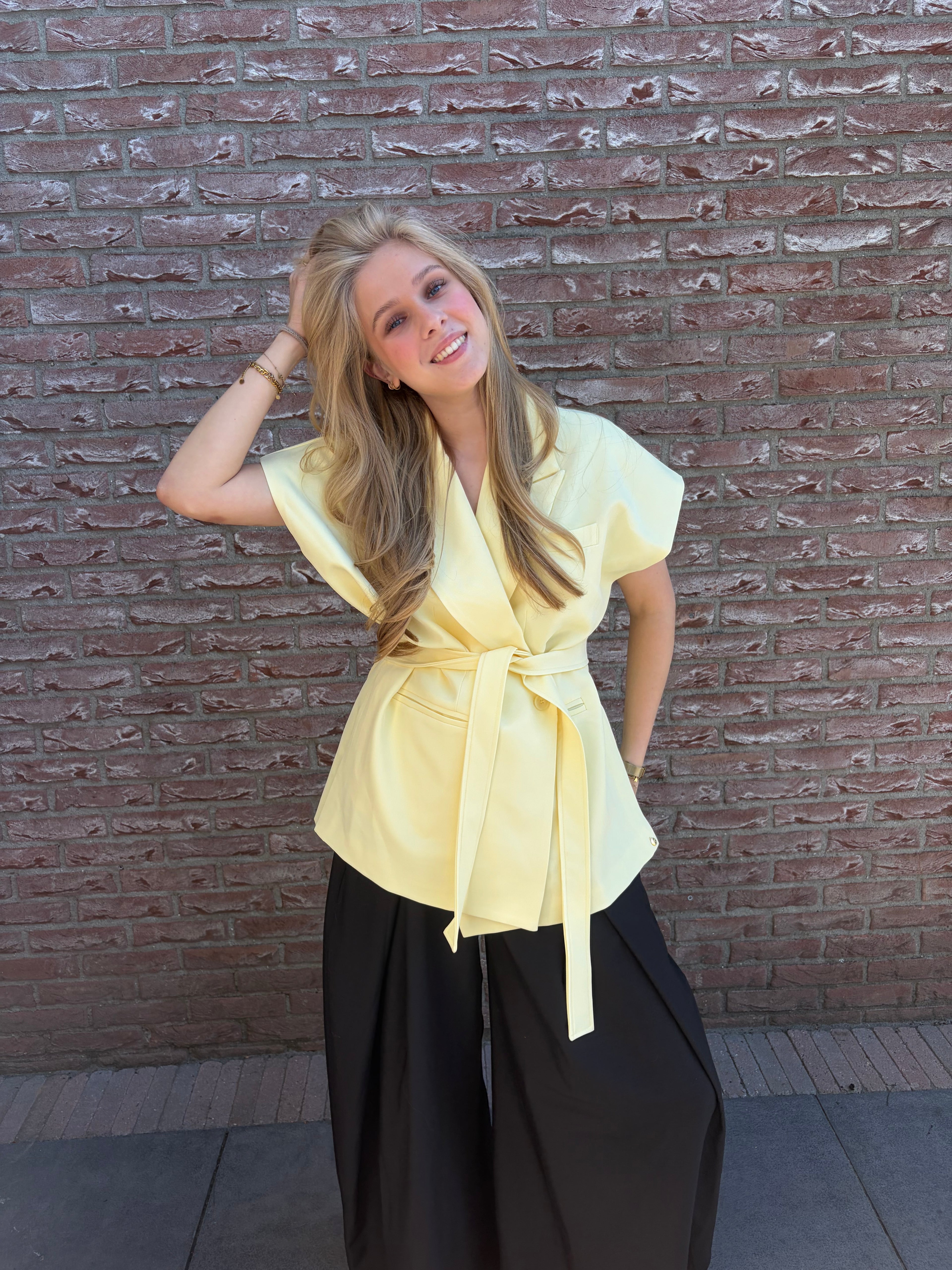 Veya Blazer Geel