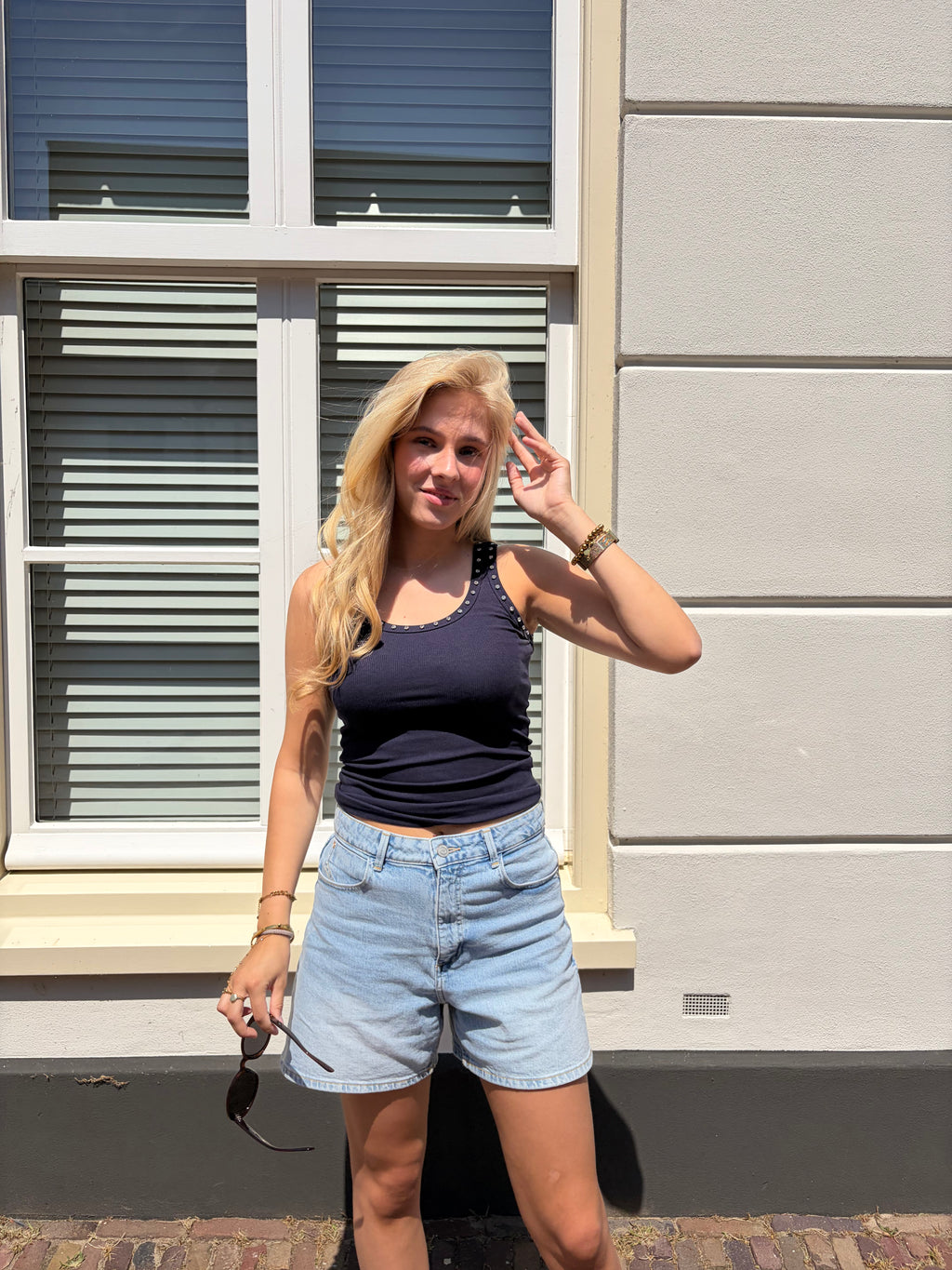 Navy Tanktop