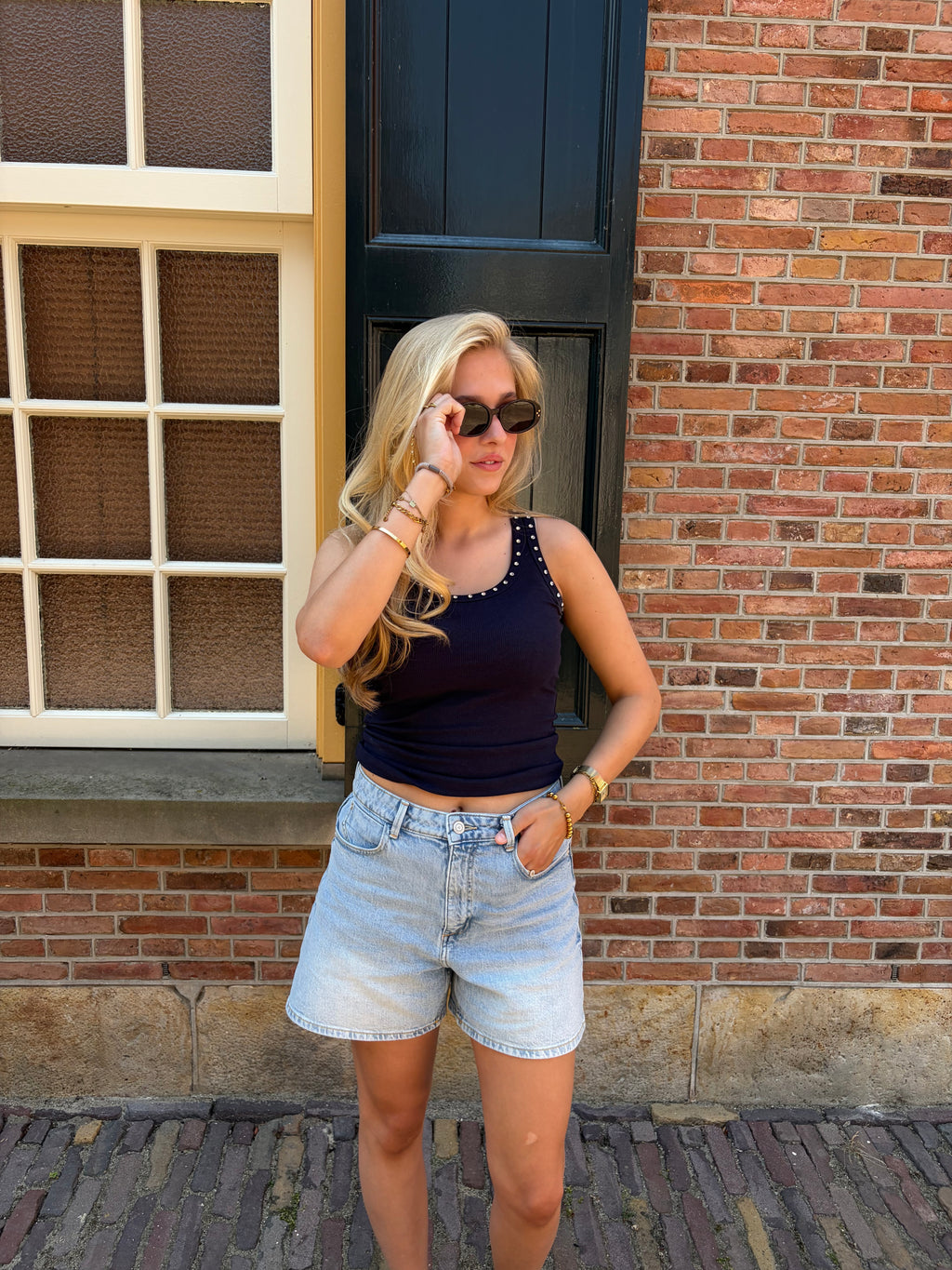 Navy Tanktop