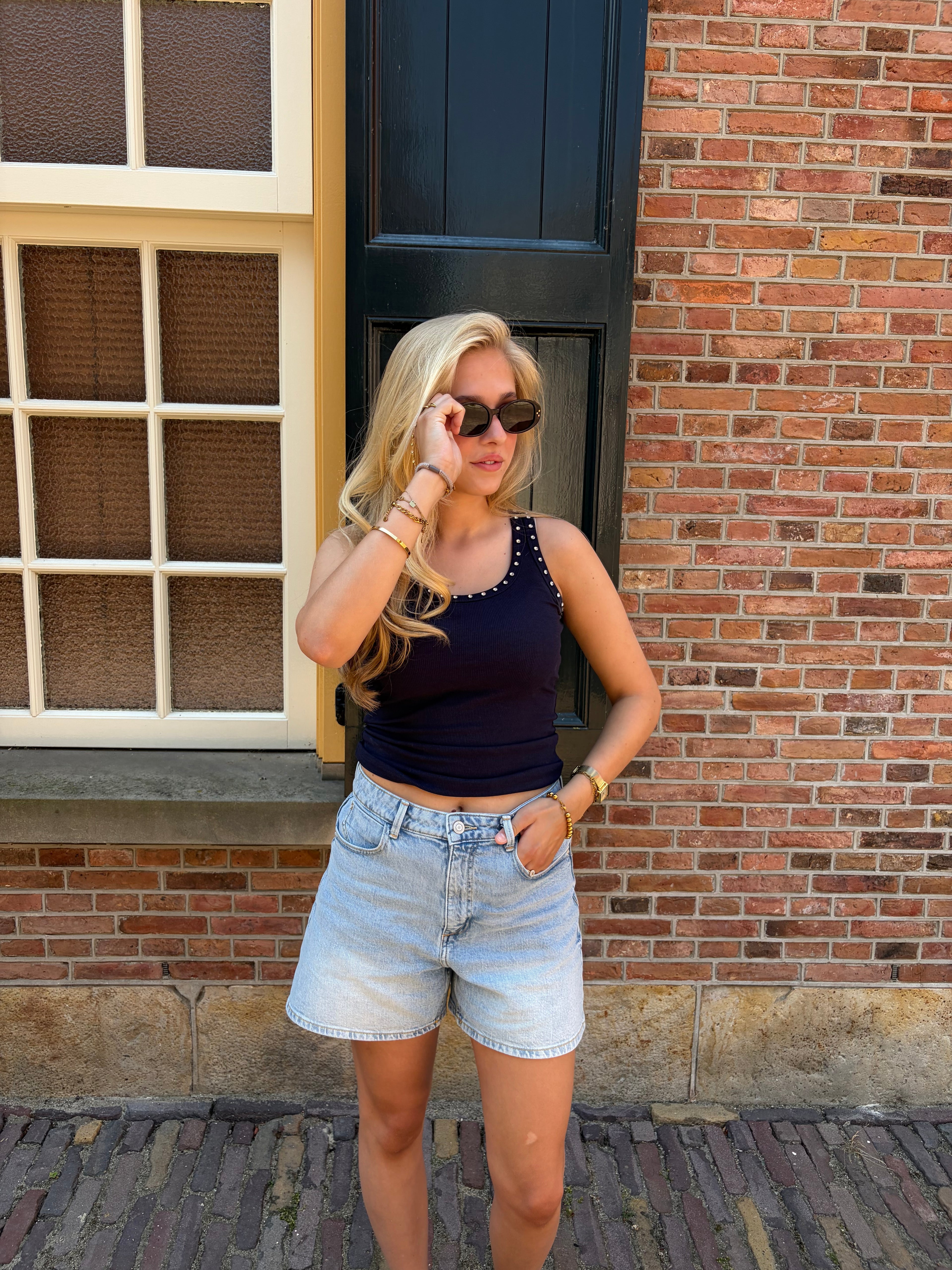 Navy Tanktop