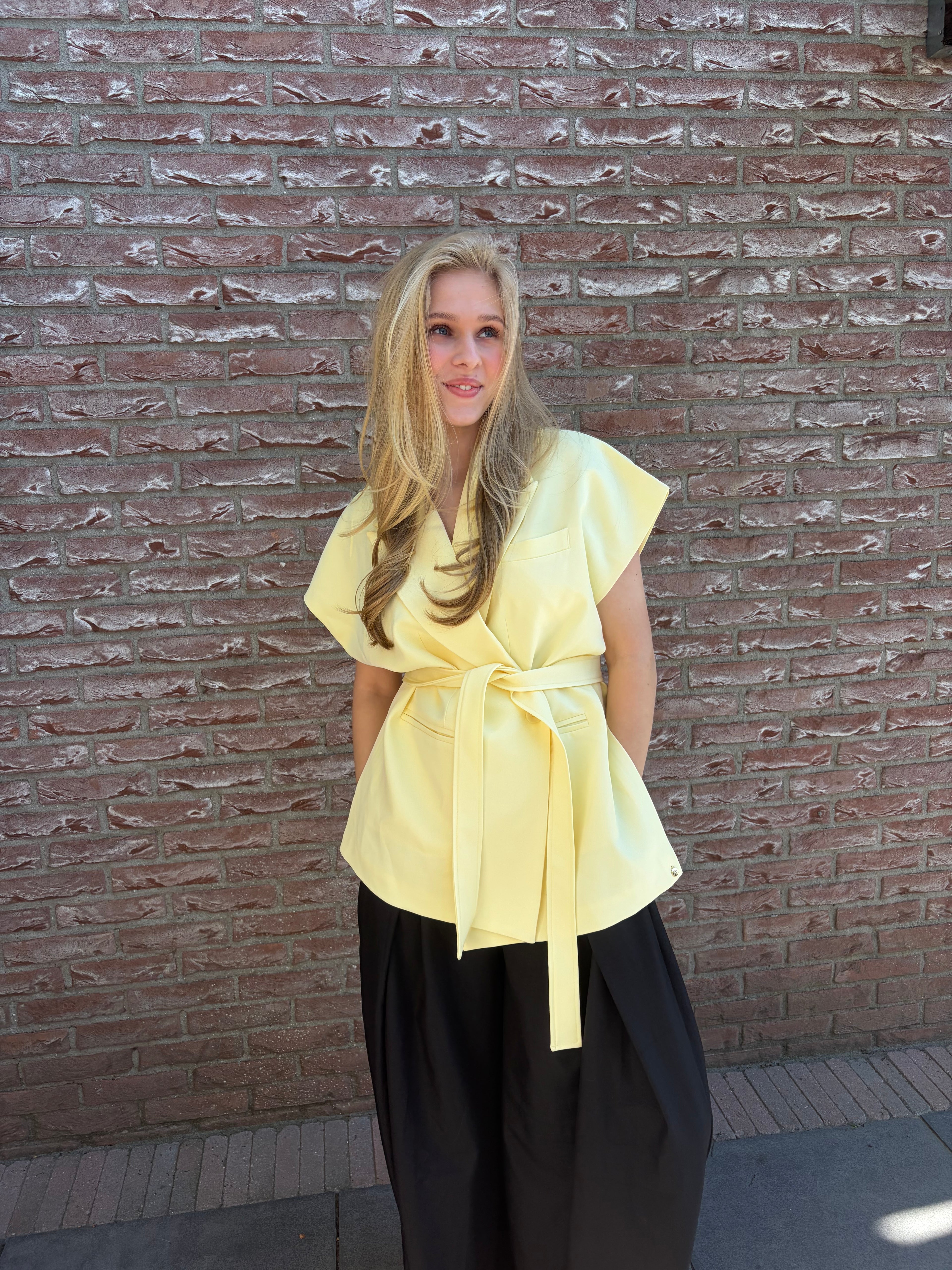 Veya Blazer Geel