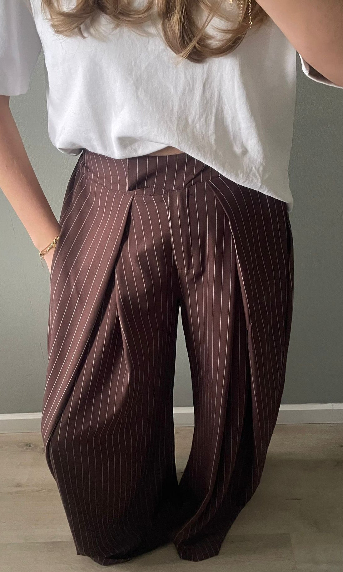 Coco Barrel Pantalon Krijtstreep