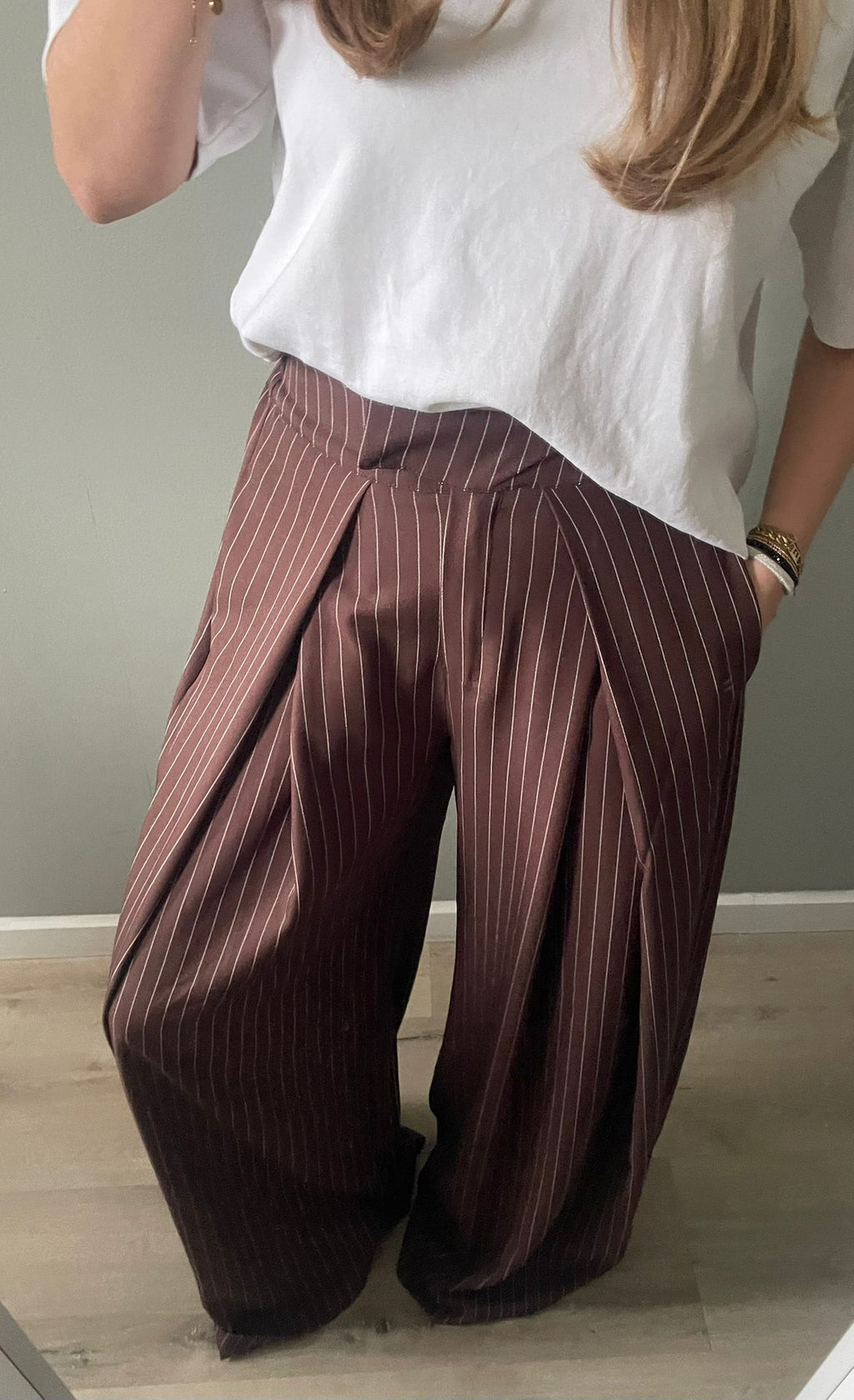 Coco Barrel Pantalon Krijtstreep